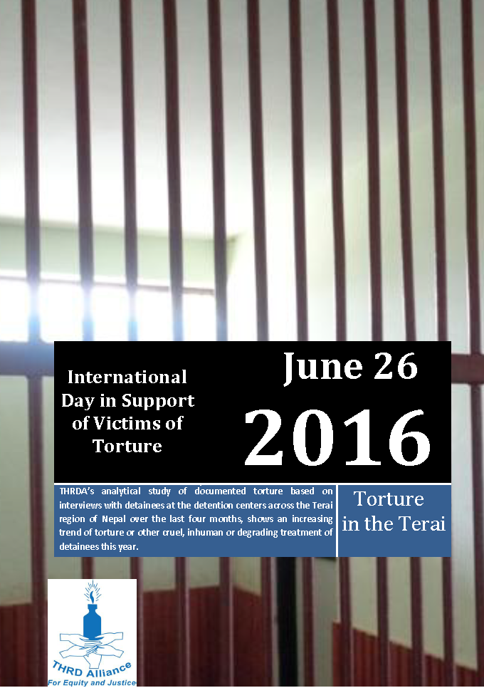 Torture Continues in Terai Region: THRDA Report
