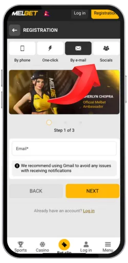 Choose Registration Method