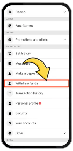 How to withdraw from Melbet