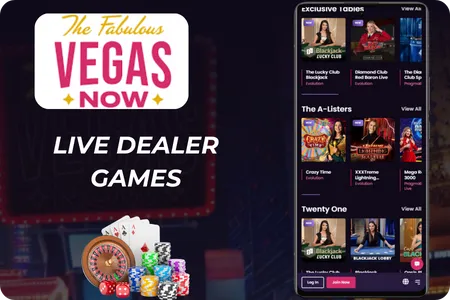 VegasNow Live Dealer Games